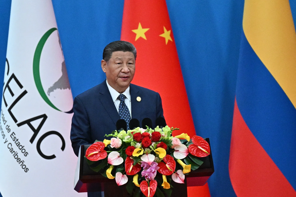 Xi Jinping speaks at the China-CELAC Forum to highlight expanding China Latin America trade ties in 2025.